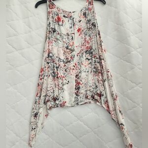 DKNY Floral Sleeveless Women's Top - Multicolor